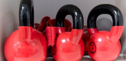 Gewichte für Übungen bei EMS-Training