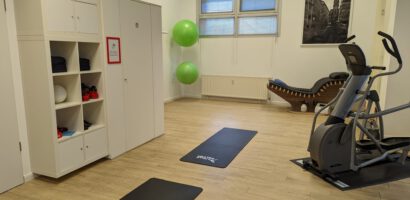 Innenaufnahme mit Cardio-EMS bei VitaShape EMS-Training